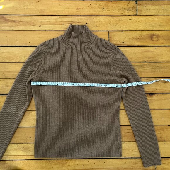 Brooks Brothers 346 Merino Wool Mock Turtleneck, sz Large - Picture 5 of 8